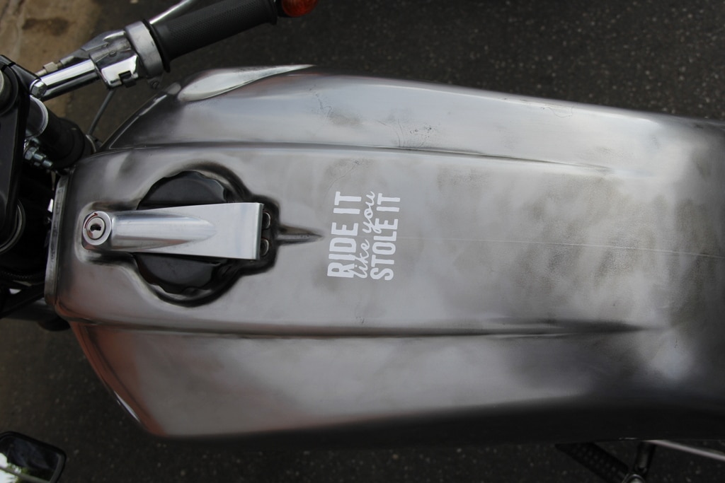 Tank Honda Bol D'Or MZ Plot Aufkleber Klebefolie "Ride it like you stole it"