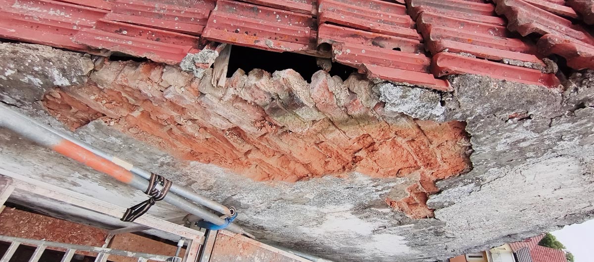 Scheunendach renovieren